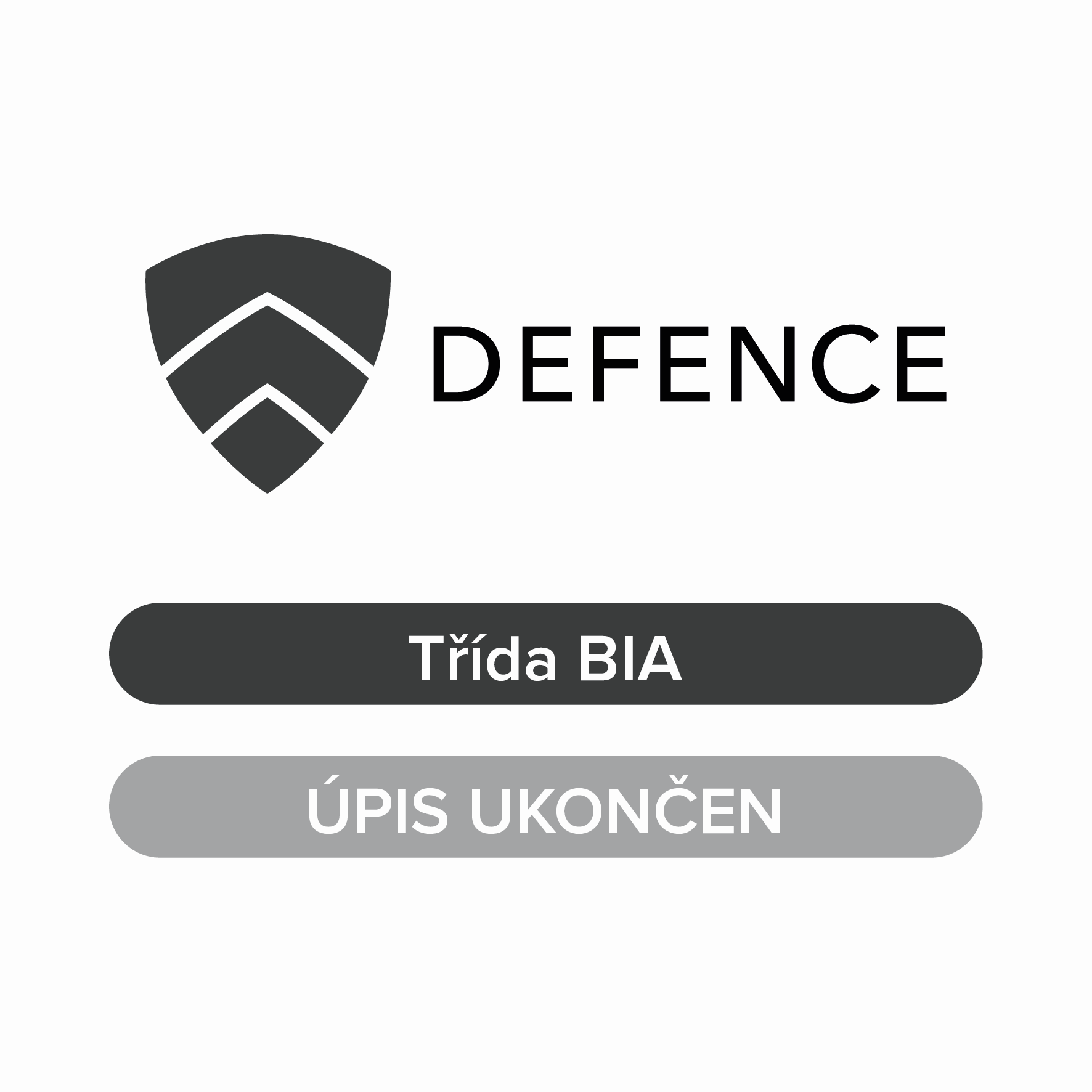 DEFENCE SICAV, a.s. - Třída BIA (CZK)